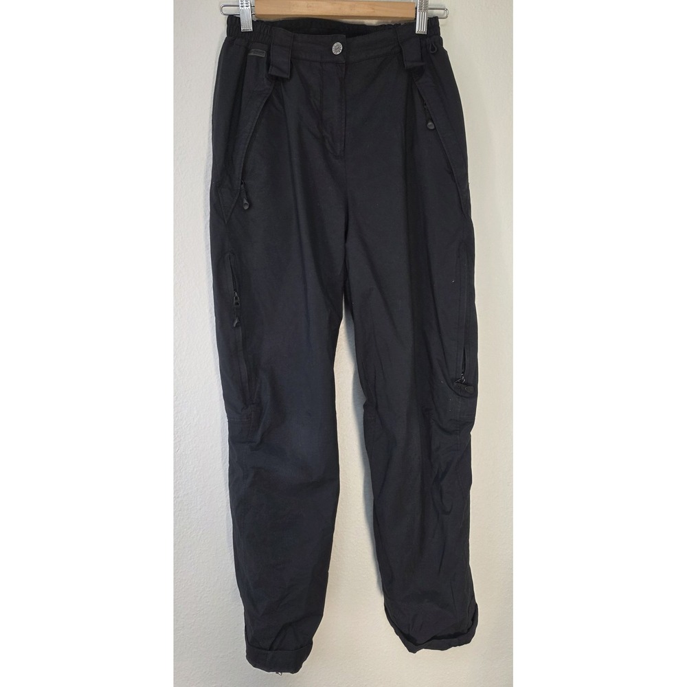 Helly Hansen Women XS Black Pants Outdoor Gorpcore Trousers Slacks 28in Inseam